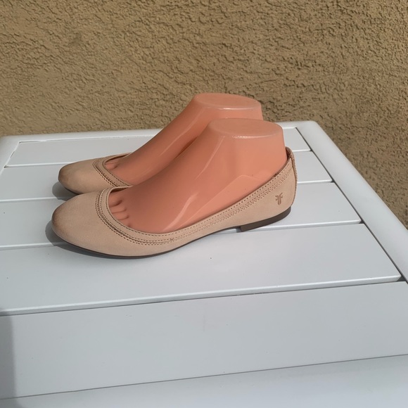 Frye ballet flats nude leather 7M - Picture 4 of 12